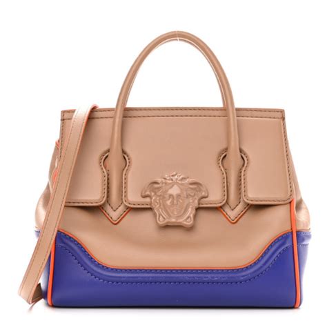 versace palazzo empire bag orange|Versace calfskin medium palazzo.